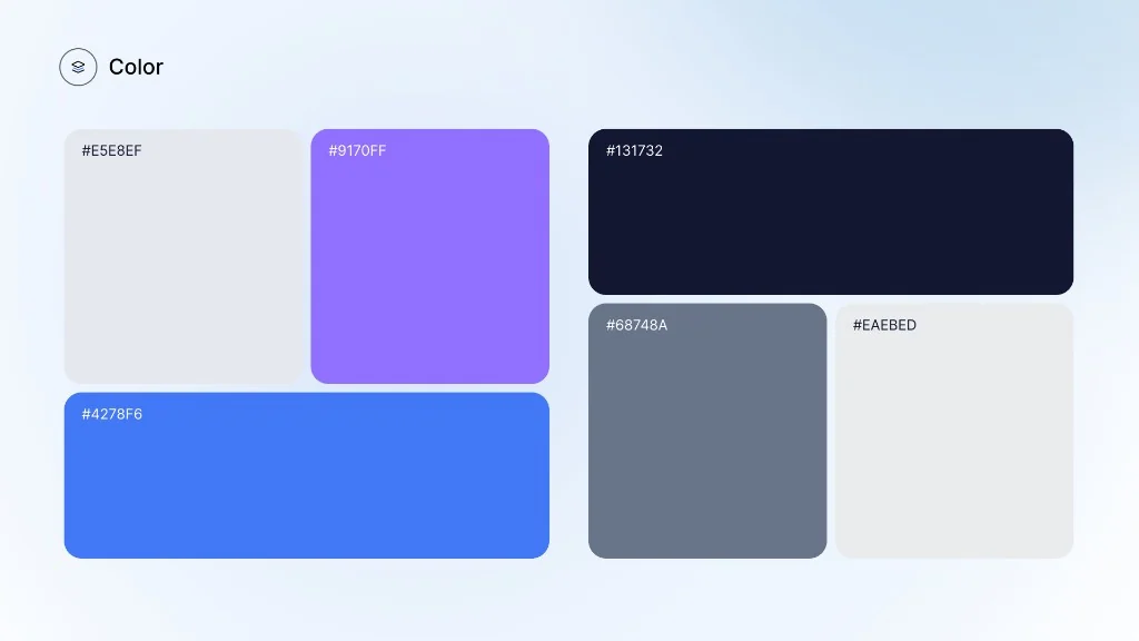 OCBridge visual color palette